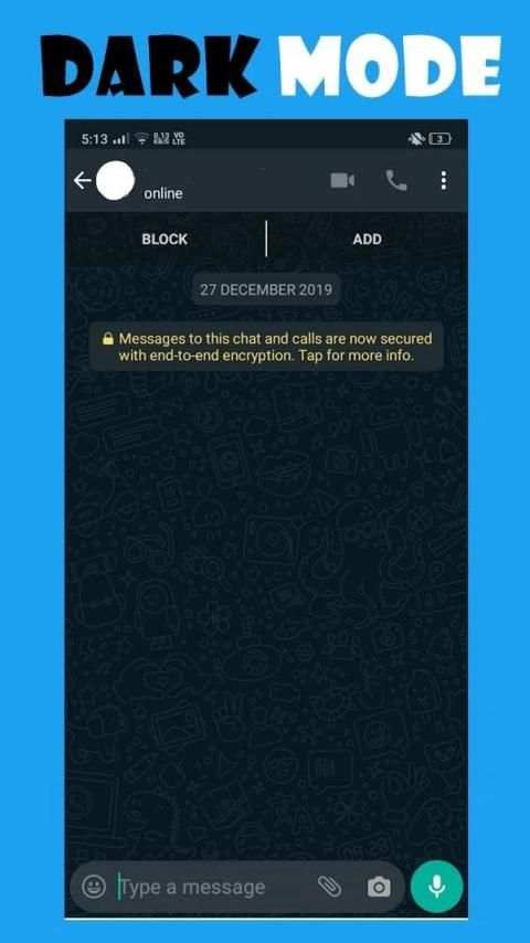 Dark Mode for WhatsApp screenshot 2