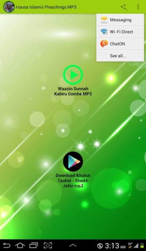 Hausa Islamic Preachings MP3 screenshot 1