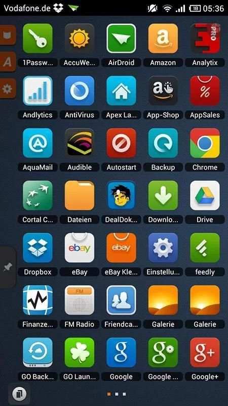 Miui X5 TSF Shell Theme screenshot 3
