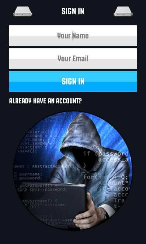 Hacker Game App - Simulation 5 تصوير الشاشة