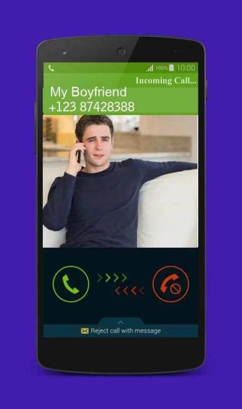 Boyfriend Fake Call Joke screenshot 3