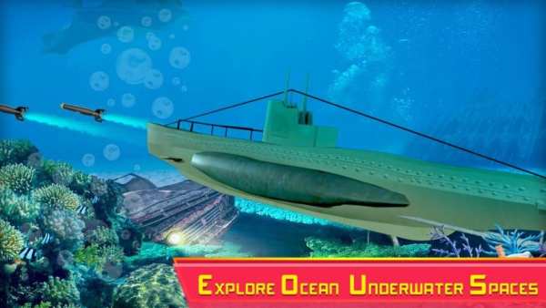 Submarine Strike: Submarine Driving Combat स्क्रीनशॉट 2