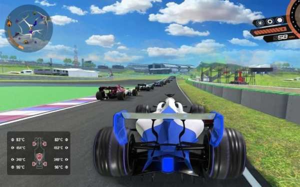 Formula Car Racing Game 2020: Grand Formula Racing स्क्रीनशॉट 3