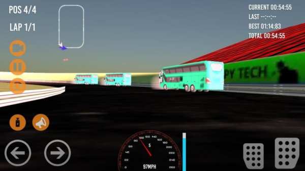 Bus Telolet Racing 3D скриншот 10