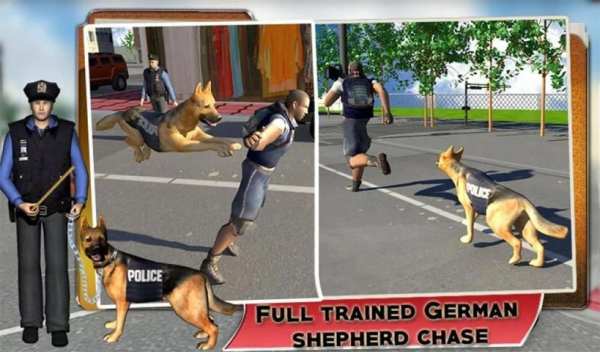 Police Dog Chase: Crime City स्क्रीनशॉट 1