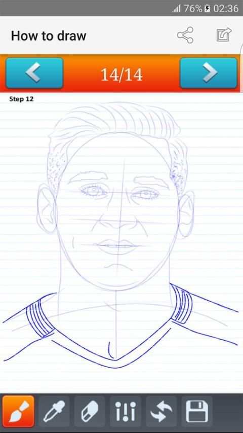 how to draw Footballers screenshot 2