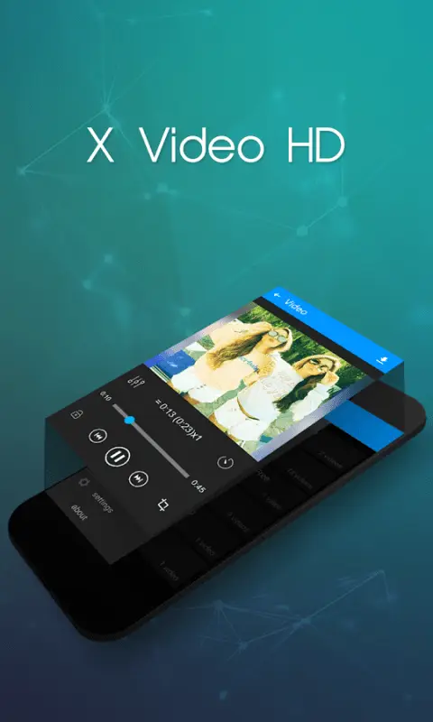 X-Video Player 1 تصوير الشاشة
