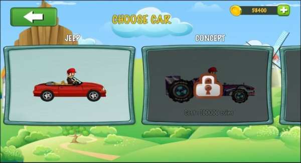 Car Racing Hill Climb скриншот 2