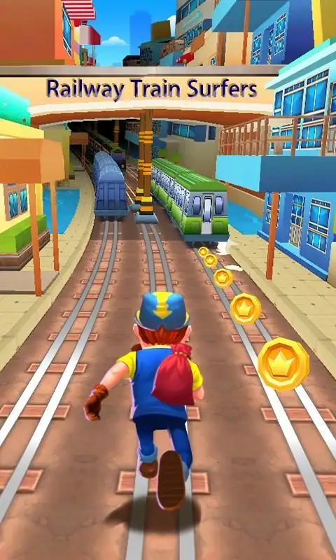 Train Surfers : Runer Dash On Road by Somchai Sompongpuang