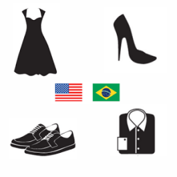 ikon Tamanho Roupas Br Eua