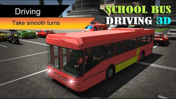 School Bus Driving 3D screenshot 1