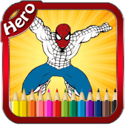 Super Hero Coloring Book иконка