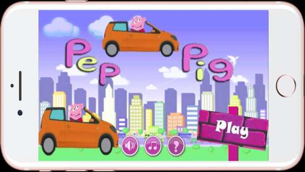 Pep Pig Racing 3 تصوير الشاشة