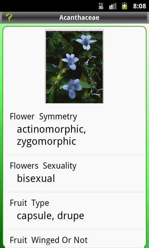 Key: Plant Families скриншот 6