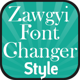 Zawgyi Font Changer Style आइकन
