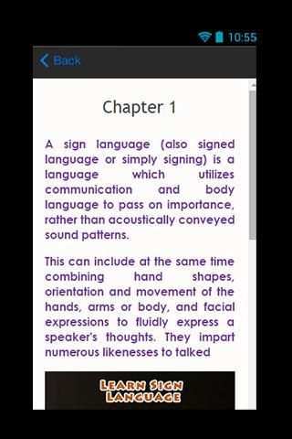 Learn Sign Language Guide screenshot 2