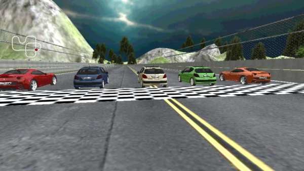 3D Extreme Cars Racing 2016 screenshot 2