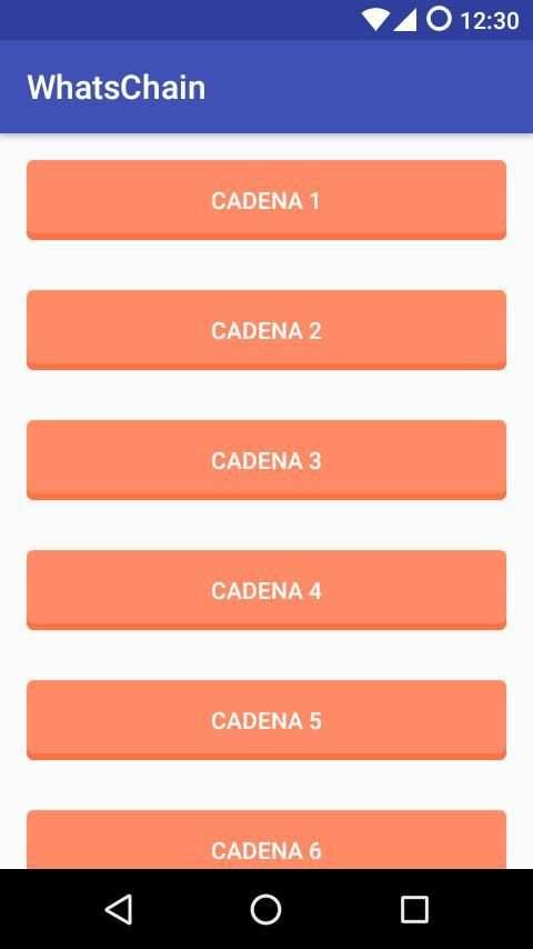 Cadenas para WhatsApp screenshot 2