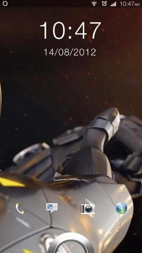 Nano Robot Live Wallpaper 4 تصوير الشاشة