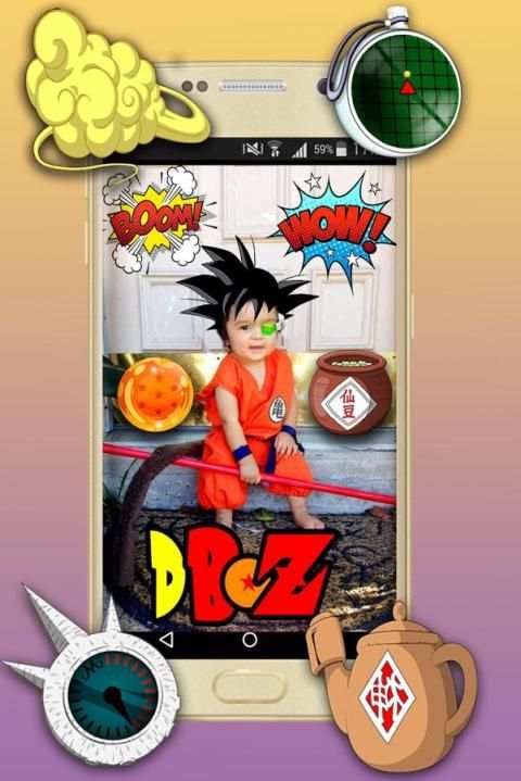 goku super saiyan camera screenshot 2