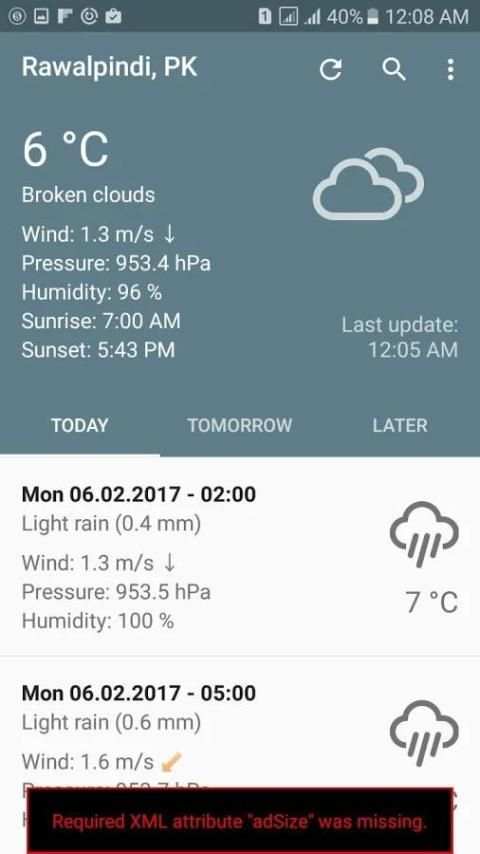 Weather Forecast screenshot 2