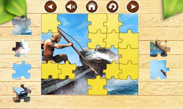 Sharks Jigsaw Puzzles Game kid screenshot 5
