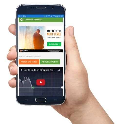 Video Tutorials for IQ Option screenshot 1