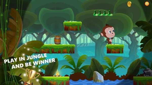 Monkey Mania: Jungle Monkey Game Monkey King Games screenshot 2