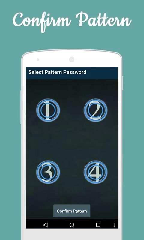 Knock lock Pattern Lock screenshot 4