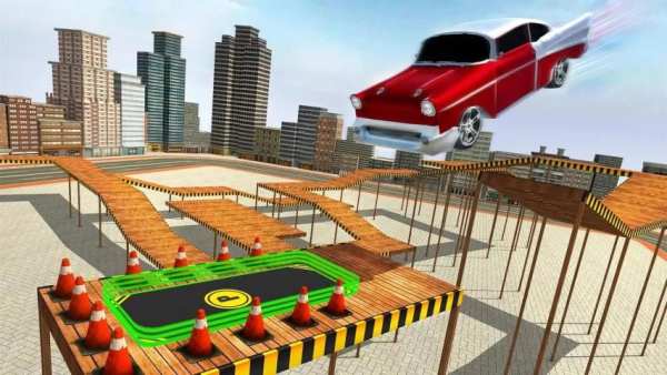 Real Classic Car Stunt Parking स्क्रीनशॉट 6