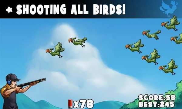 99 Bullets Bird Shooting स्क्रीनशॉट 4