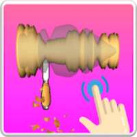 Wood Turner Lathe 3D