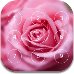 Pink Love password Lock Screen आइकन