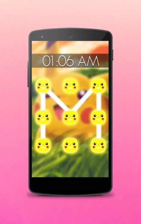 Pattern lock for Poke pikacho screenshot 2