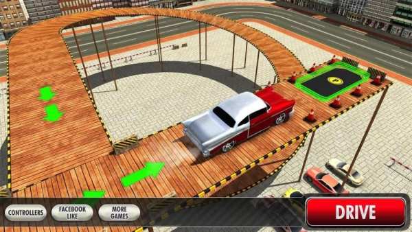 Real Classic Car Stunt Parking स्क्रीनशॉट 10