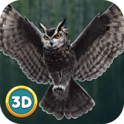 Flying Owl Simulator 3D icon