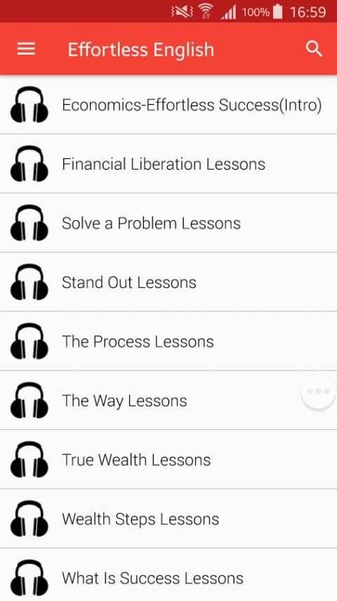 Effortless English Listening screenshot 1