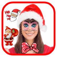 Snap Christmas Santa Stickers