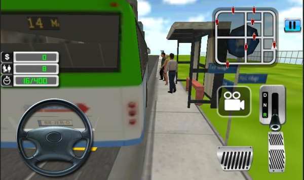 City Bus Driving 3D скриншот 1