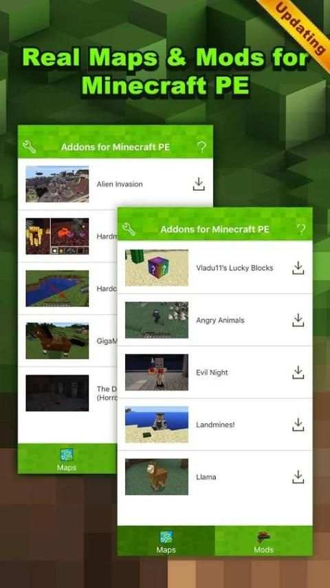 Addons for Minecraft PE (MCPE) 2 تصوير الشاشة