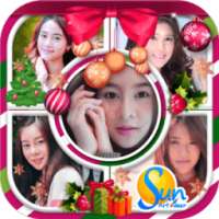 Christmas Photo Collage Cards on 9Apps