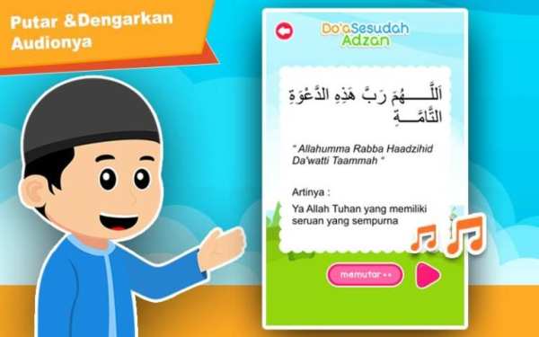 Belajar Adzan Lengkap screenshot 1