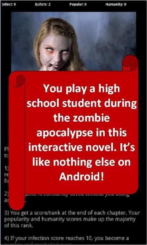 Zombie High: Choices Game RPG screenshot 5