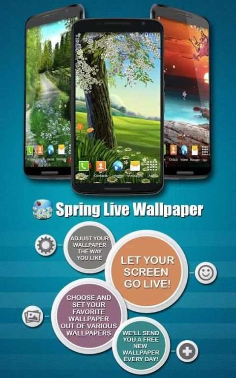 Spring Live Wallpaper screenshot 8
