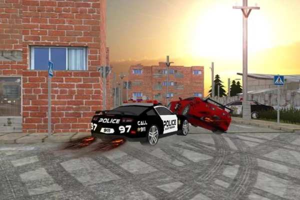 Police Chase - Crime City 3D स्क्रीनशॉट 4