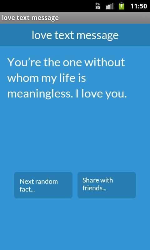 Love text message 1 تصوير الشاشة