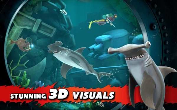 Hungry Shark Evolution 【MOD】 screenshot 1