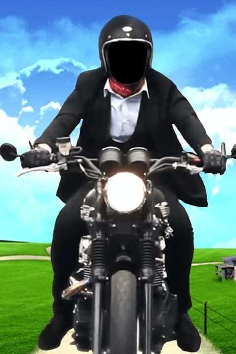 Men Moto Photo Suit 2017 screenshot 1