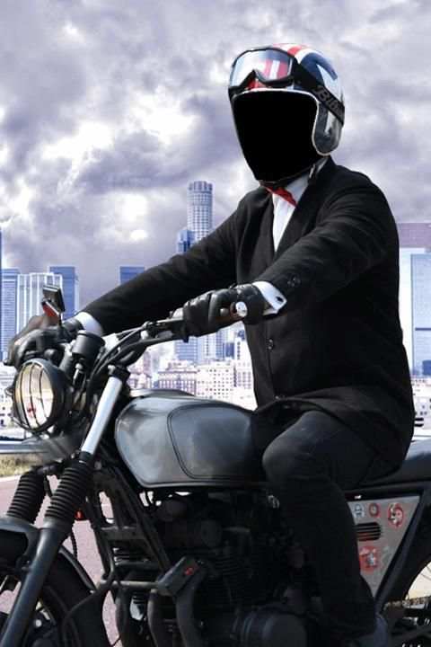 Men Moto Photo Suit 2017 screenshot 2