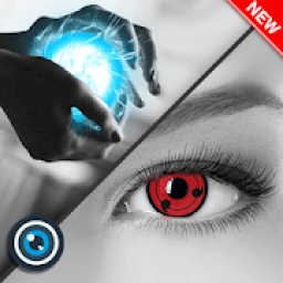 ikon Sharingan Eyes &amp; Rasengan Camera Photo Editor